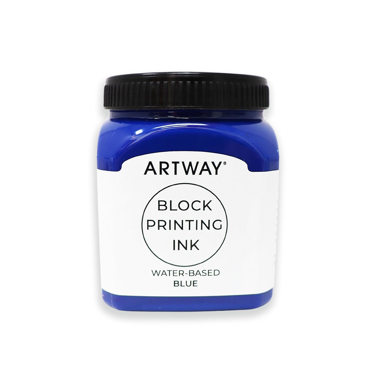Artway Premium Block Printing Ink - 250ml - Blue - Ideal for Relief, Block and Lino Printmaking
