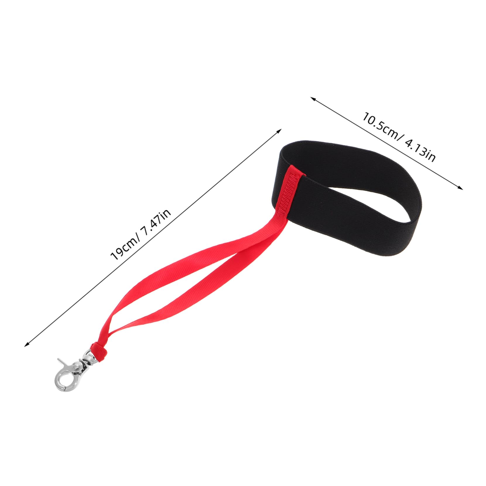 BESPORTBLE Ski Accessories 4 Pcs Glove Lanyard Snowboard Gloves Wrist Strap Security Clips Winter Sports Safety Men's Lanyard