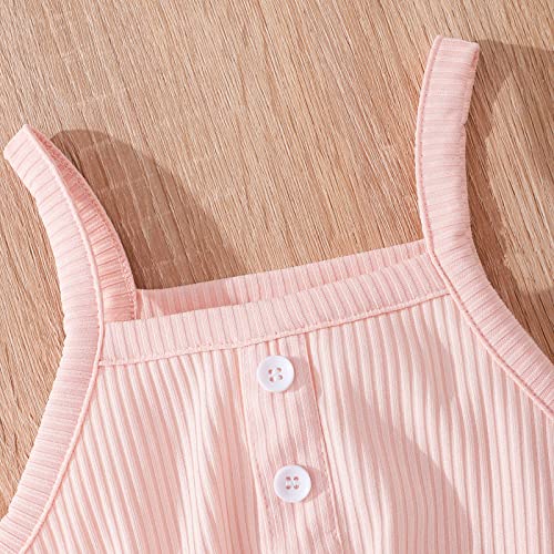 Lykmera Camisetas e calças com estampas de desenhos animados para meninas de verão para crianças 3 p