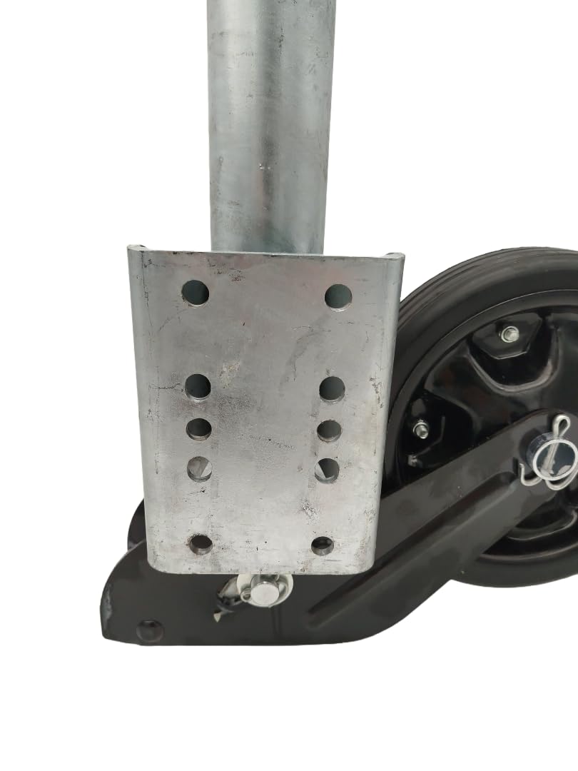 HGW 800 kg Schwerlast Automatik-Stützrad Ø 73 mm – Profi-Ausführung für 3,5 t Anhänger, LKW- & landwirtschaftliche Anhänger – kompatibel zu AL-KO 1366155