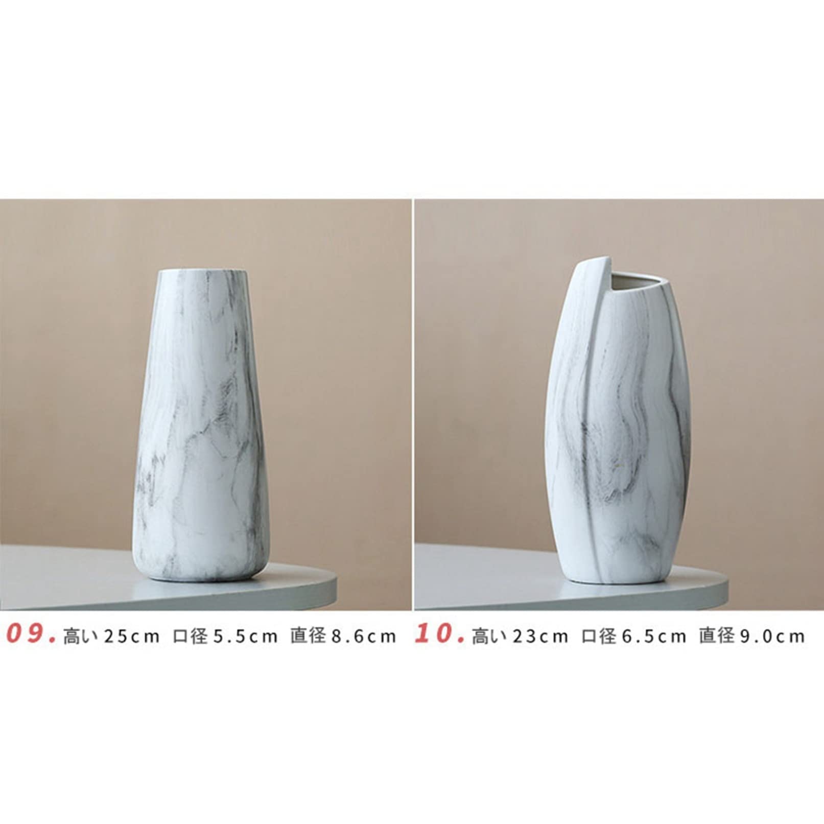 マーブル模様の陶瓷花瓶 Amazon.co.jp: マーブル模様 花びん 陶器 花瓶 おしゃれ 北欧 か