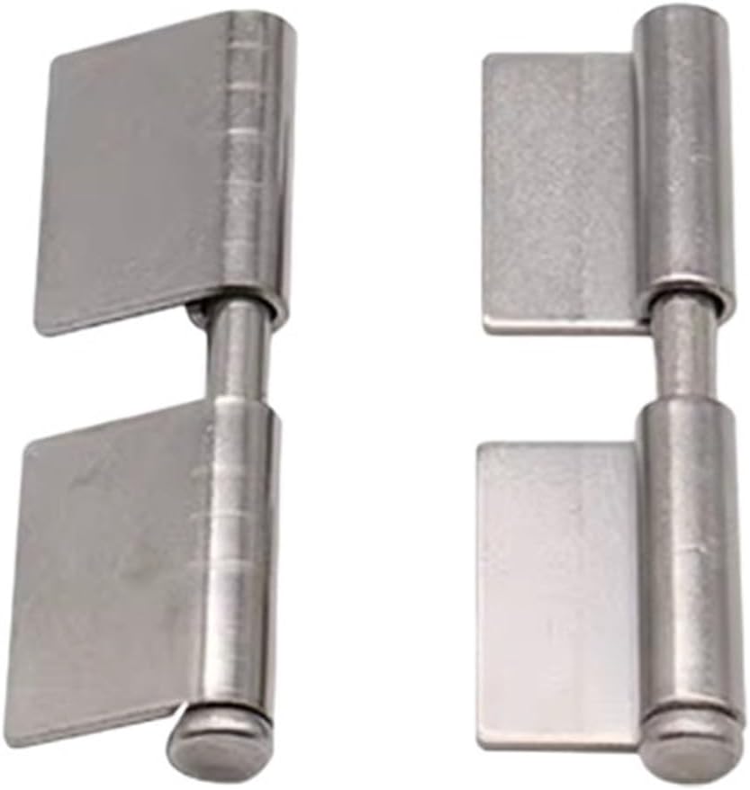 Removable Stainless Steel Ship Shaped Hinges for Industrial Automobiles Equipment Hinges 1Pcs(304 SS-Left)