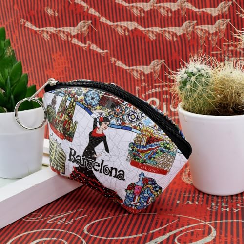 BDM Barcelona Wallet, Park Güell Wallet, Various Models of Travel Souvenirs, Sagrada Familia, Gaudí Mosaic, Barcelona Souvenir3