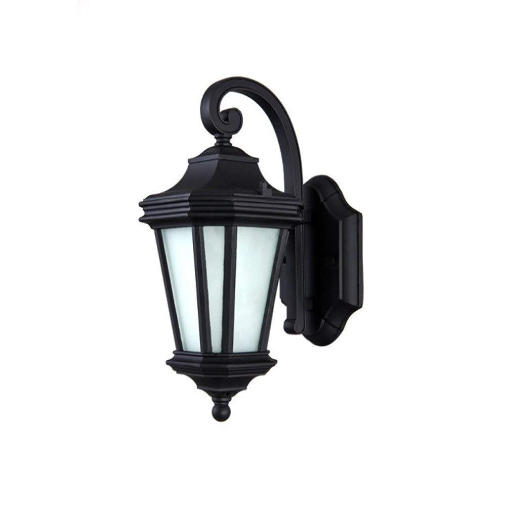 VDOQTLJT Wall Lighting European Creative Aluminum Lamp Outdoor Simple Light Octagonal Classic Waterproof Garden Balcony Aisle Lights Villa Decoration Sconce E27 Lofty