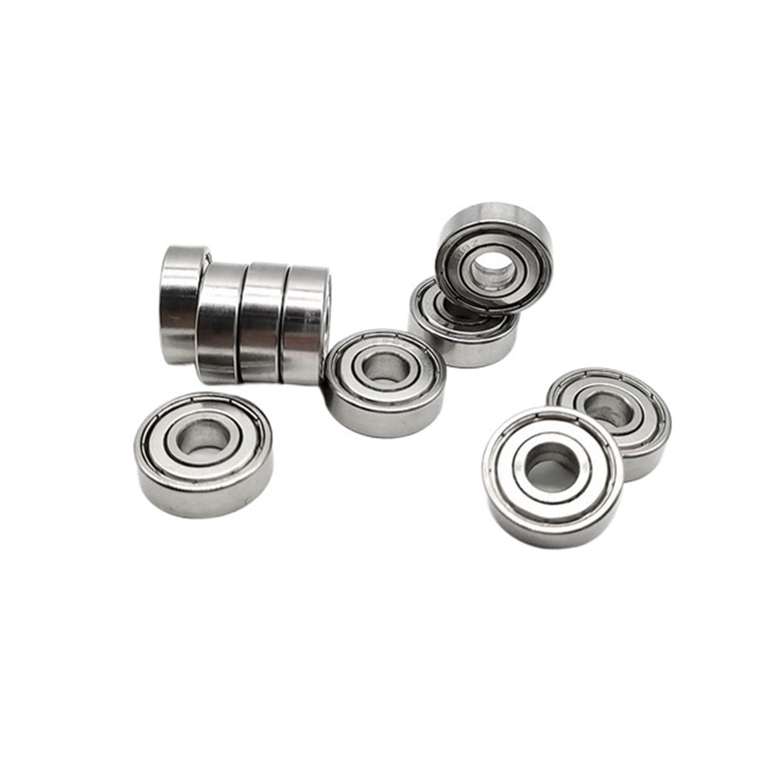 Deep Groove Double Rubber Seal Bearings 10pcs 608ZZ 8x22x7mm ABEC-7 Miniature Ball Bearings