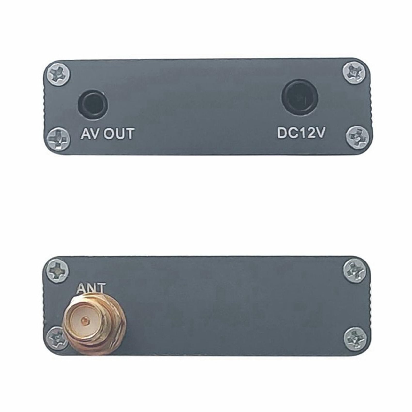 4X RC832Mini 5.8G 56Ch Ricevitore Wireless Ad Alta Sensibilità con A/V e Alimentazione per Velivolo Multicoptero FPV
