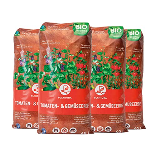 Plantura Bio Tomaten- & Gemüseerde, torffrei & klimafreundlich...