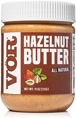 Vör Pure Hazelnut Butter Spread (11oz) | Only One Ingredient | Vegan, Paleo, Keto, Whole 30… (11oz Jar)