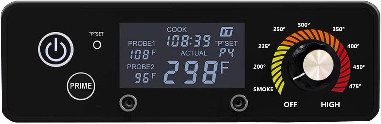 AC03P9 PB1100PS1 Control Board Replacement for Pit Boss Grills and Smokers, LCD Display Module for AC03P9, PB440D2/ PB1150G/ PB850G/ PB550G/ PB820/ Pro 1100 Wood Pellet Grills