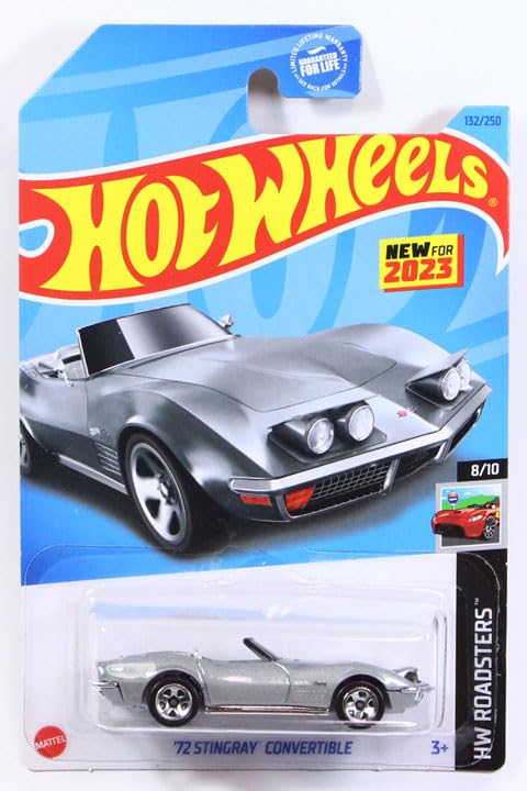 Amazon | ホットウィール 2023 ＃132r 1972 シボレー コルベット 