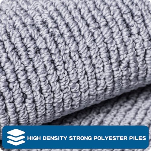 PURRUGS Machine Washable Kitchen Rug [2 PCS] (17