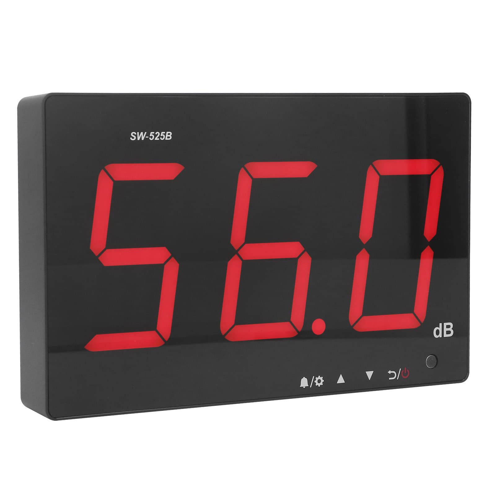 Sound Level Meter, 30‑130Db 9.6Inch LCD Display Wall Mounted Digital Noise Meter, Sound Meter Decibel Monitoring Tester Noise Volume Measuring Instrument for Home, Studio-image-6