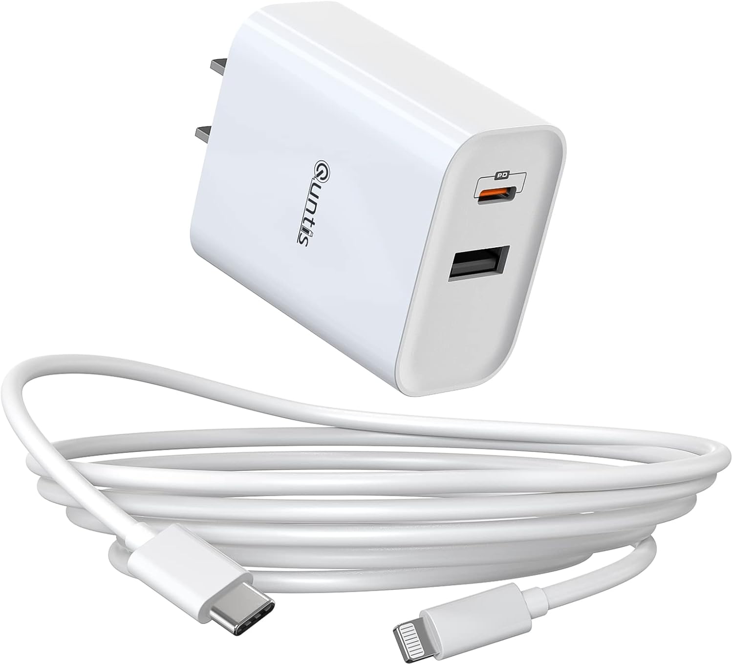 Quntis 32W Fast Charger iPhone [MFi Certified], High Speed