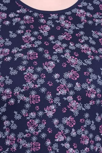 Image of RYSH Women's Plus Size Printed Longline Tops | Printed longline tops in multiple colours and plus sizes