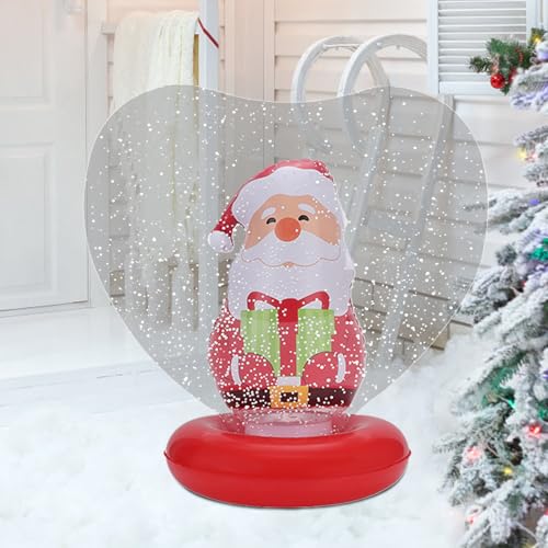 Bolas de Navidad inflables con luz para iluminar con estilo tu terraza y césped este invierno 8