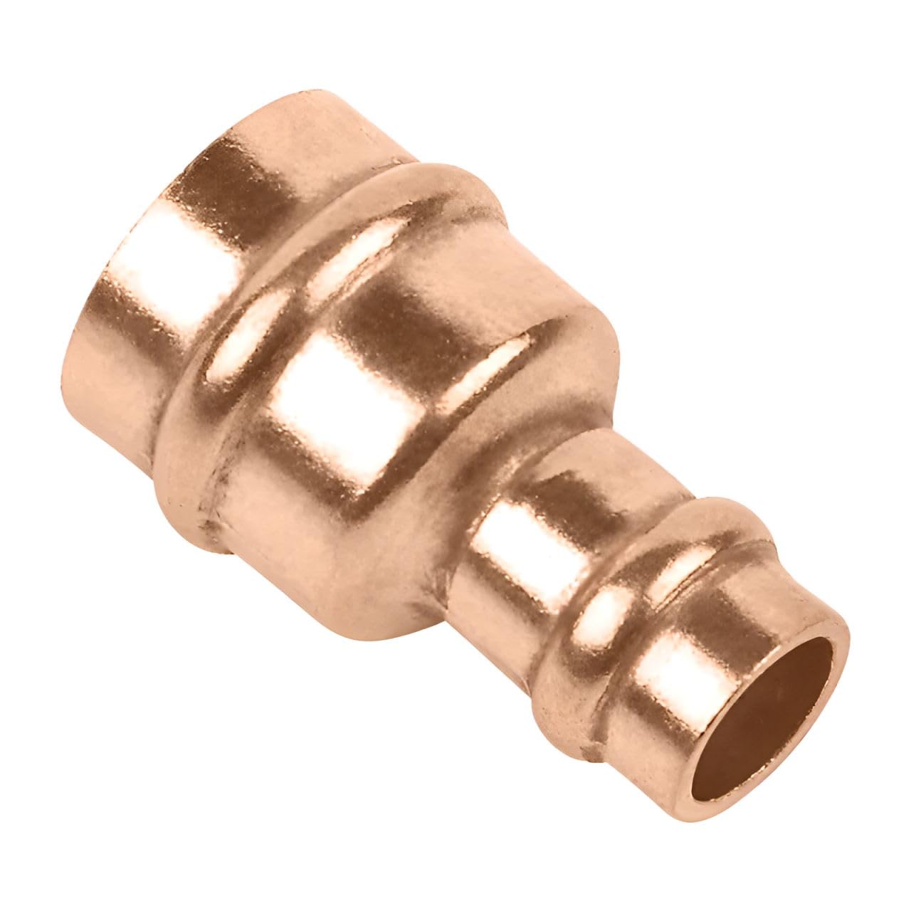 35mm x 22mm Solder Ring Reducing Coupling (Known as 28mm to 22mm Reducer Also/Copper Fitting Reducer/reducing Coupling Also Available in 15mm, 22mm, 28mm, 35mm, 42mm and 54mm)