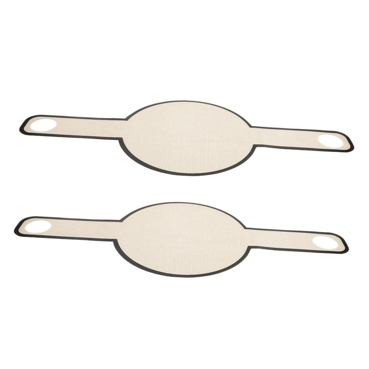 Amosfun 4 Piezas Alfombrilla para hornear con transferencia de cocinas accesorios cocinita oven fibra de vidrio molde para hornear herramientas de pan de pan Brown