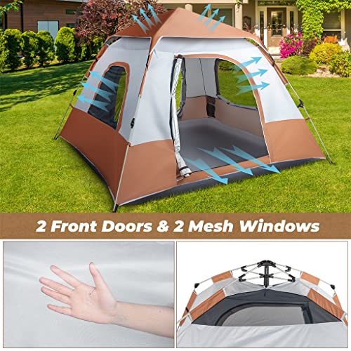 Carpa tipo cabina para 4 personas con armado instantáneo miniatura 6