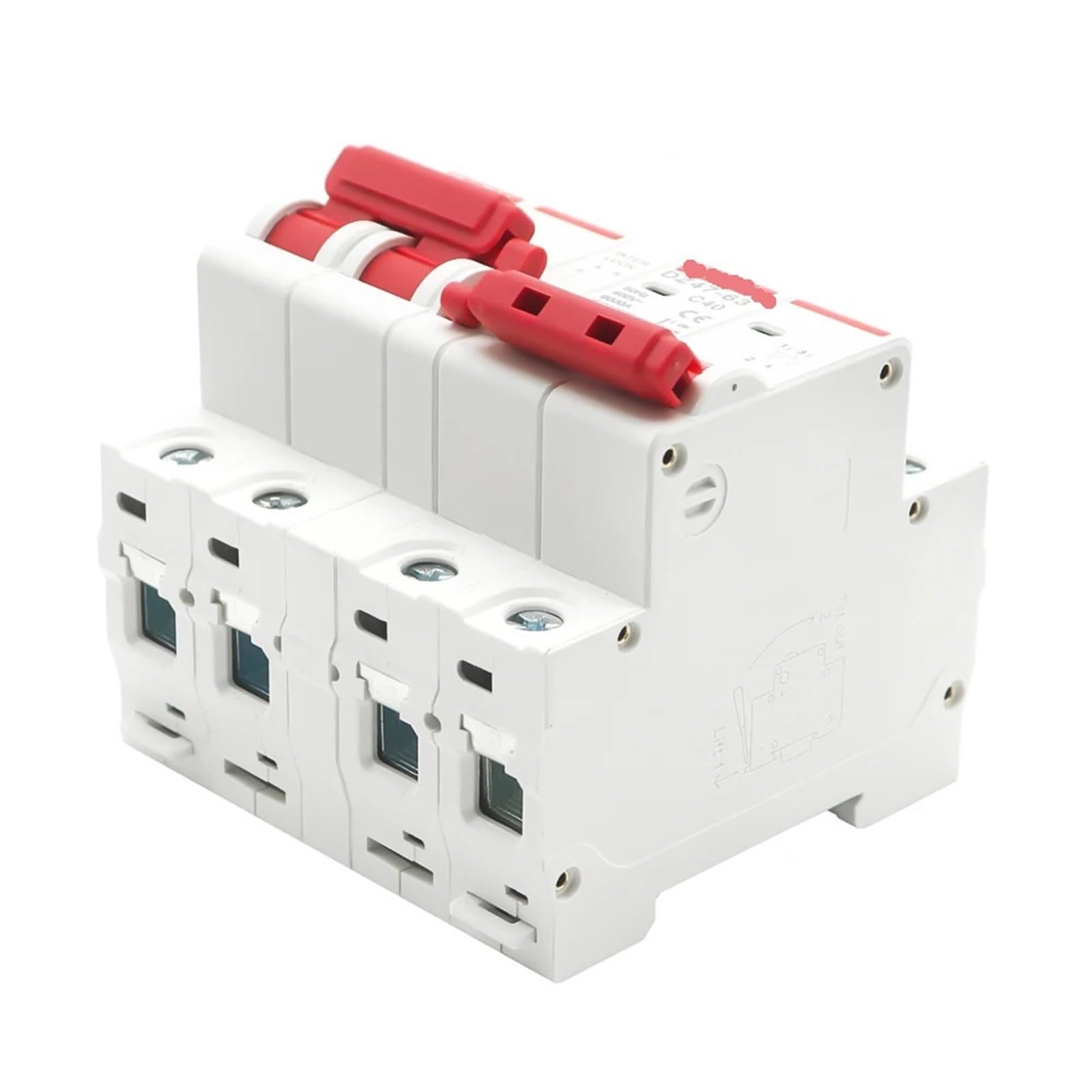 Disjoncteur de transfert manuel MTS double alimentation inverseur source 63A - 4