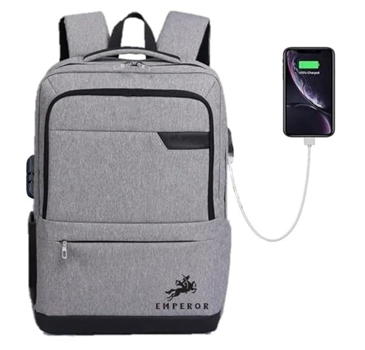 EMPEROR®Multi-purpose backpack With USB charging Port Laptop,office,college,travel bag for men and women (B0D44Q6ZPL) Amazon Price History, Amazon Price Tracker