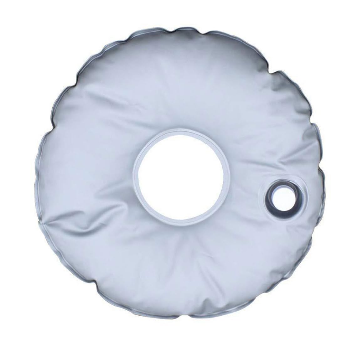 Sacco per pesi per bandiere da 7 litri, zavorra per acqua a base rotonda per bandiere, ombrelloni da spiaggia, tende pop-up, supporto pieghevole e portatile riempito d'acqua, impermeabile - Borsa p