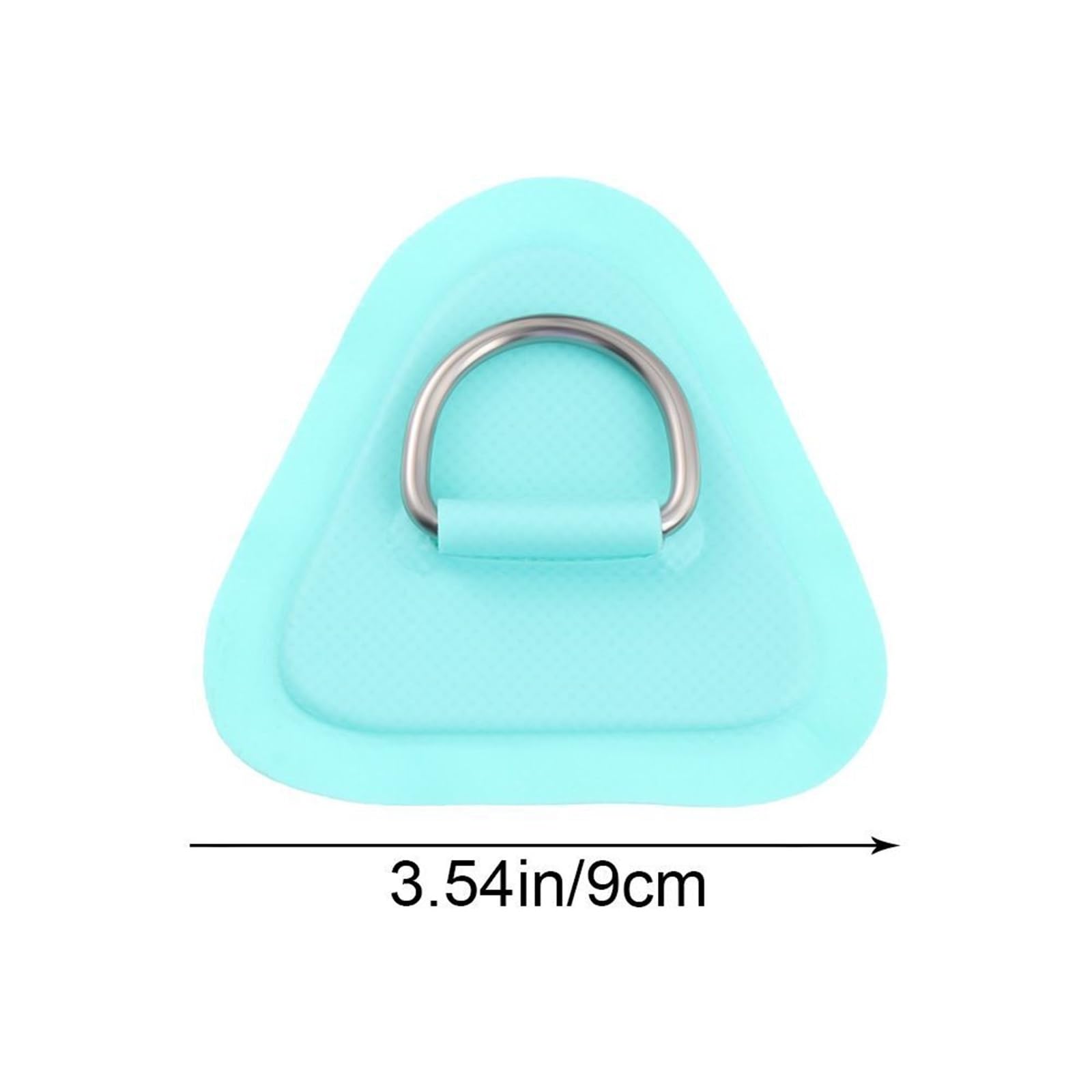 PVC-D-Ring-Patch mit 316-Edelstahlring