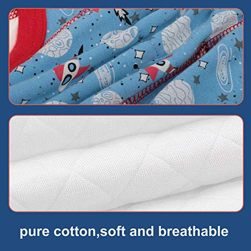 Image of MooMoo Baby 8 Packs Toddler Training Underwear for Boy and Girls Strong Absorbent Cotton Training Pants 2-6T