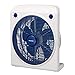 Ventilador silencioso |Blaupunkt| Ventilador de suelo con 3 Velocidades y Temporizador |Ventilador cuadrado | Potencia 45W | Tamaño 30Cm