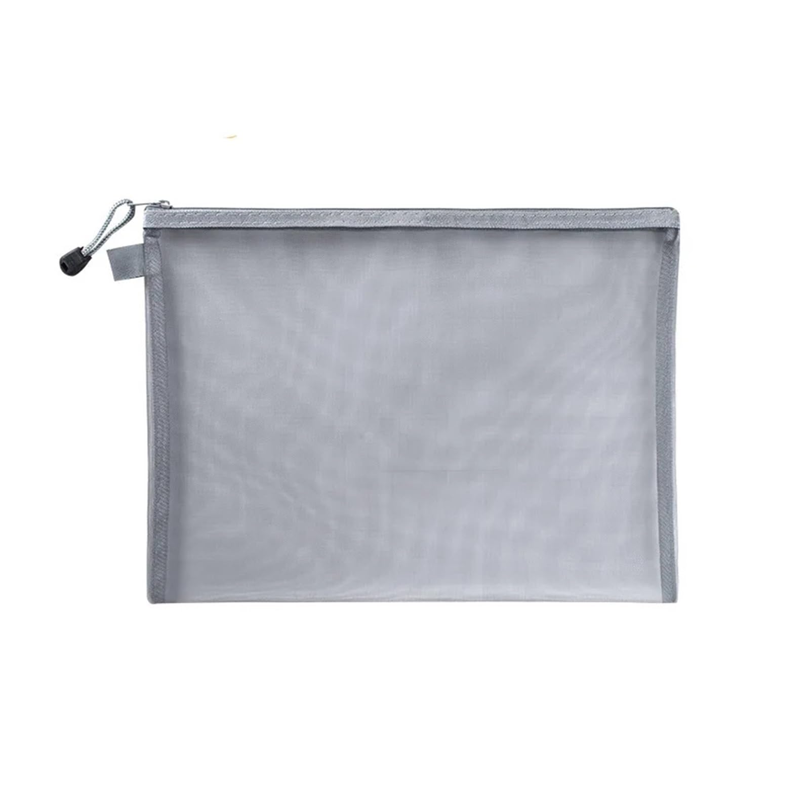 5 Transparente Federmäppchen – Netz-Reißverschlusstaschen, Je 20x10 Cm, Für Kosmetik & Schreibwaren