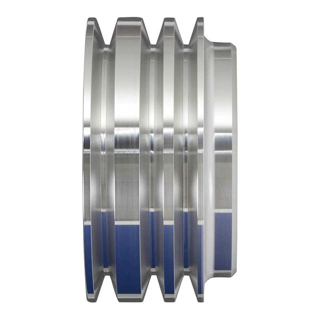 Small Block Ford Pulleys 289 302 351W V-Belt Kit 2V 4 Bolt SBF Underdrive 2V - Foto 4