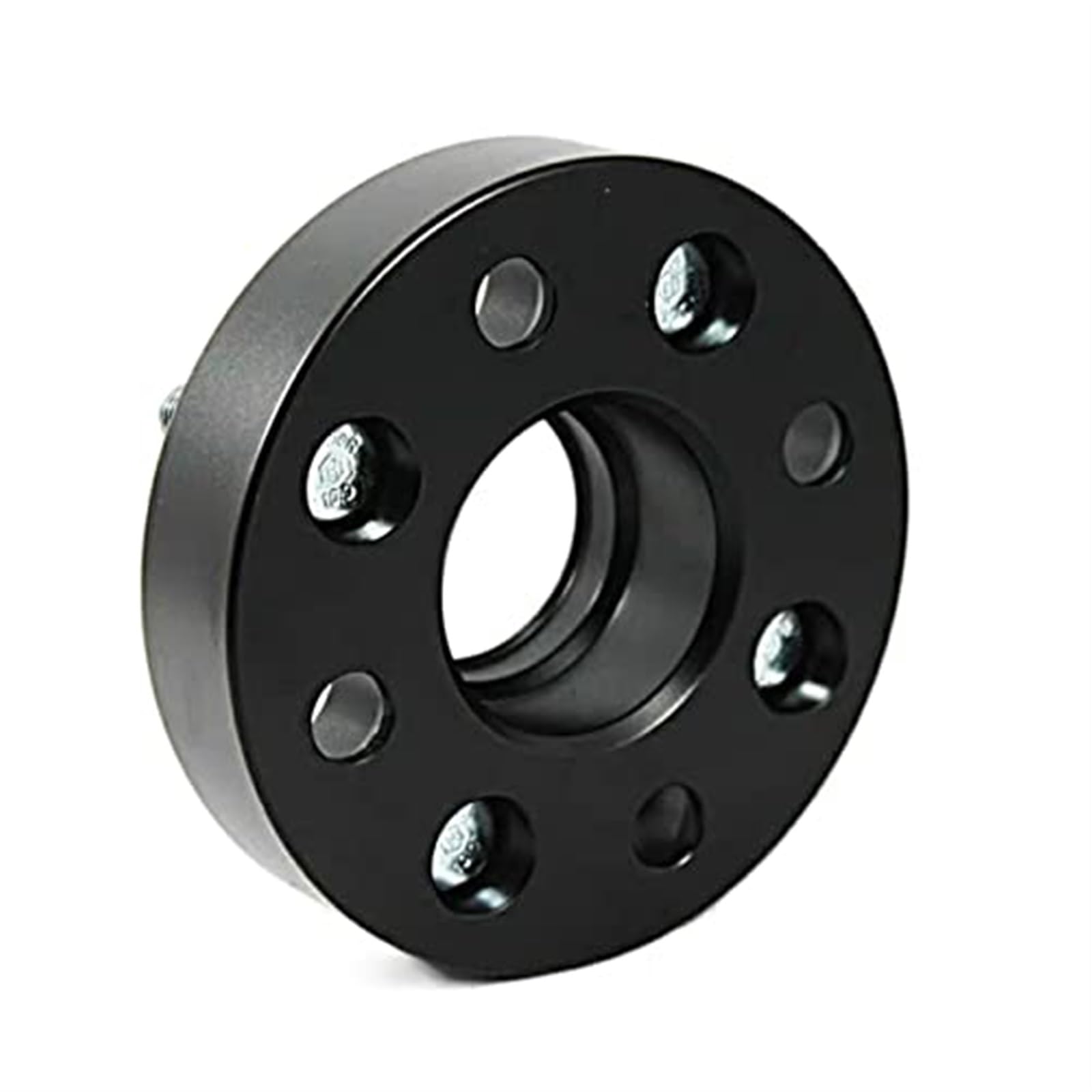 Dystanse kół 4x100 Hubcentric 54,1 mm Samochodowy aluminiowy adapter dystansu koła 15/20/25/30 mm kołnierz, do Toyota, Yaris Aygo IQ Separadore Regulowane dystanse kół(Black 1 PIECE 20MM)
