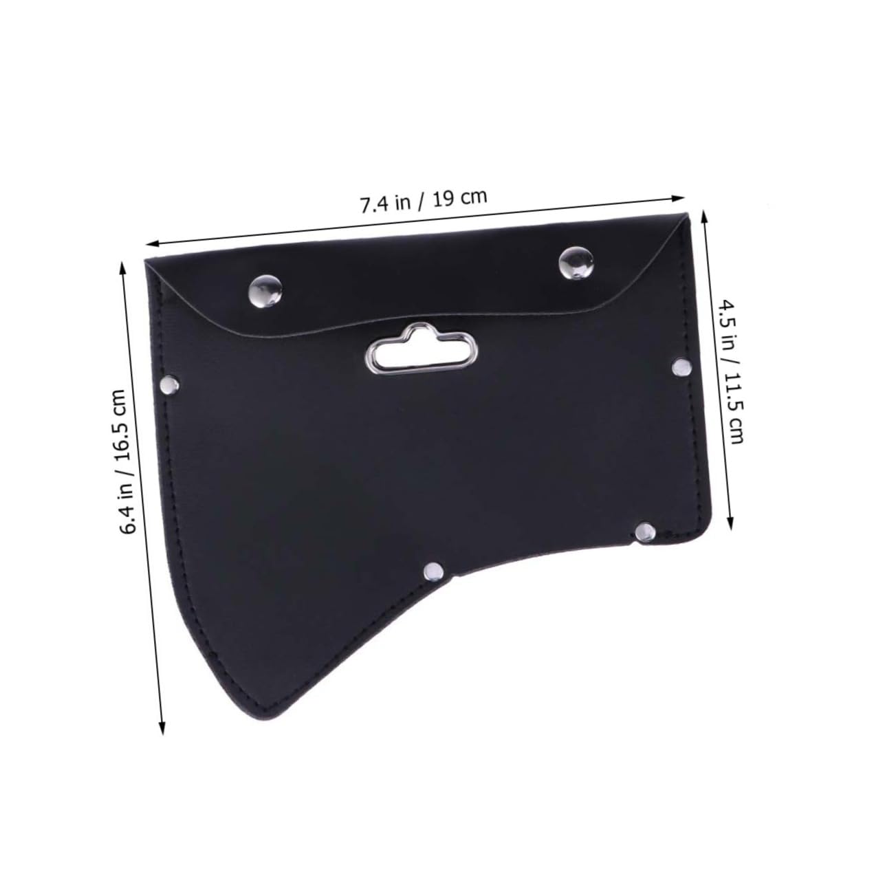 SUPVOX Protective Cover for Axe Leather Camping Axe Small Hatchet Outdoor Tool with Mask
