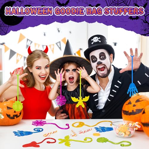 Halloween Sticky Hands Bulk 42 PCS Halloween Party Favors for Kids Toys - image 6