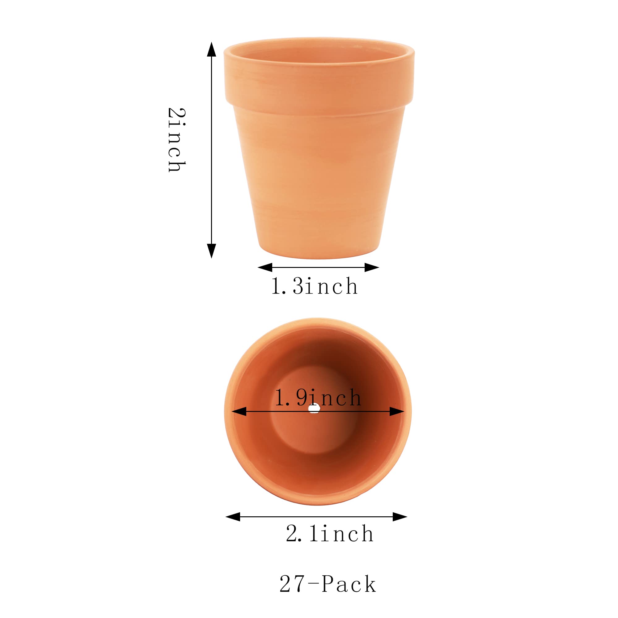 Air-Pot THAP12 12 12 Gal Equivalent (8 Pack) Pot, 8.5 Gallon / 38 Liter, Orange