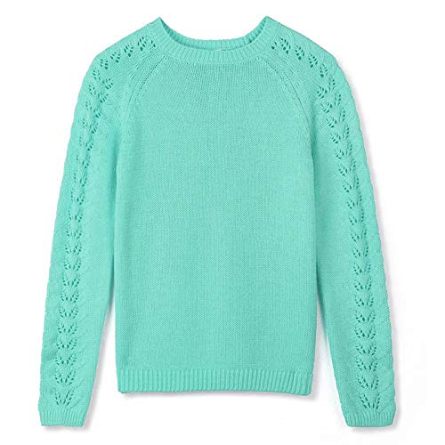 Image of Kid Nation Girls Sweaters for Teen Girls Toddler Girl Cute Knit Crewneck Pullover