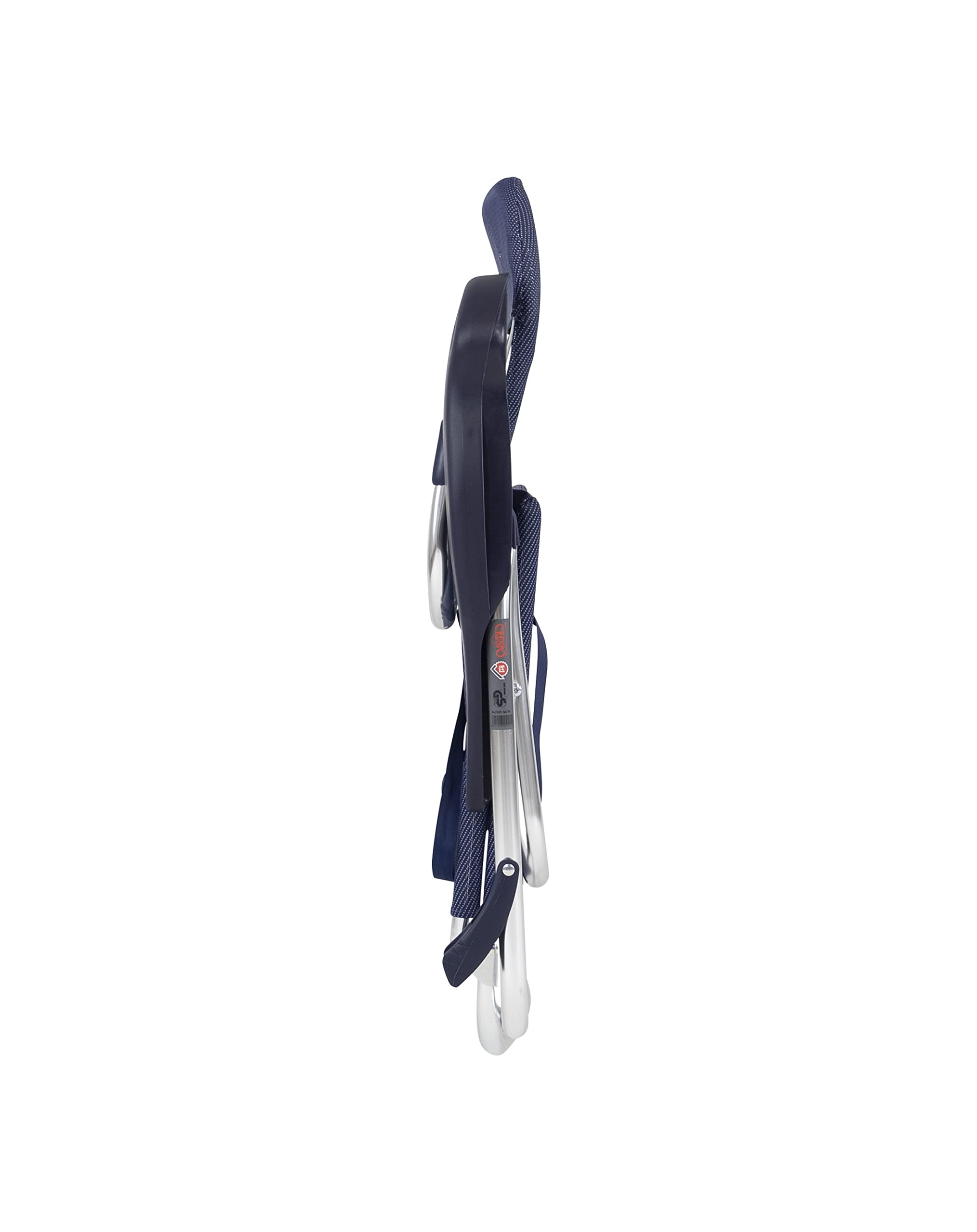 Crespo - Silla de Playa de Aluminio 7 Posiciones AL/221-M - Azul Marino