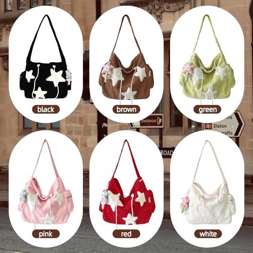Bolso Tote para Mujer en Pana Estilo Y2K miniatura 6