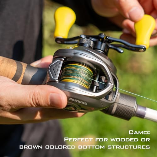 Image of KastKing SuperPower Braided Fishing Line - Abrasion Resistant Braided Lines - Incredible Superline - Zero Stretch - Smaller Diameter - A Must-Have!