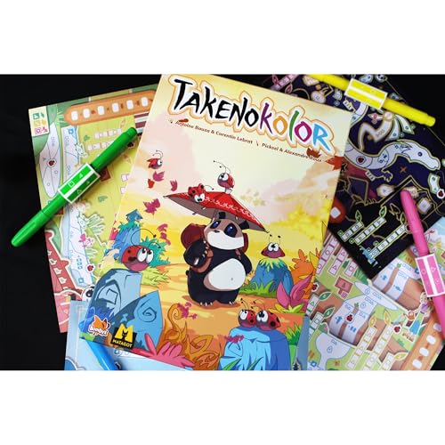Takenokolor Juego de Mesa Familiar para 2-4 Jugadores miniatura 2