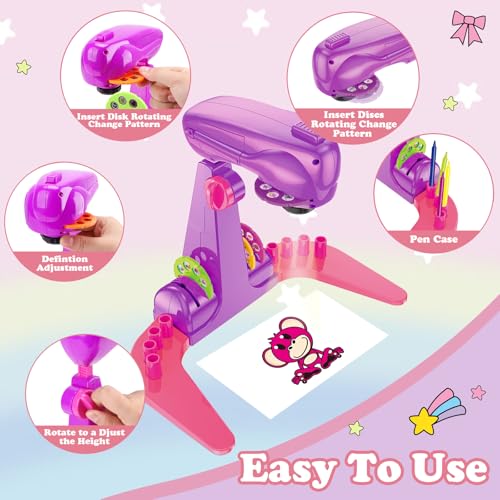 Sumsoltic TOUYINGDESK-03 Drawing Projector For Kids, Art And Craft Kit thumb #2
