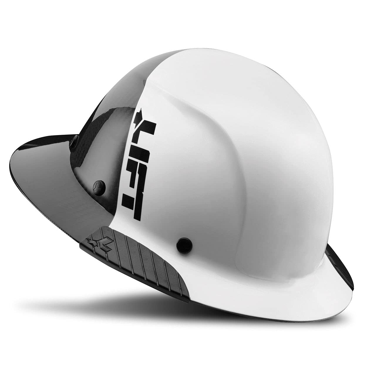 Safety DAX Fifty 50 Carbon Fiber Full Brim Hardhat