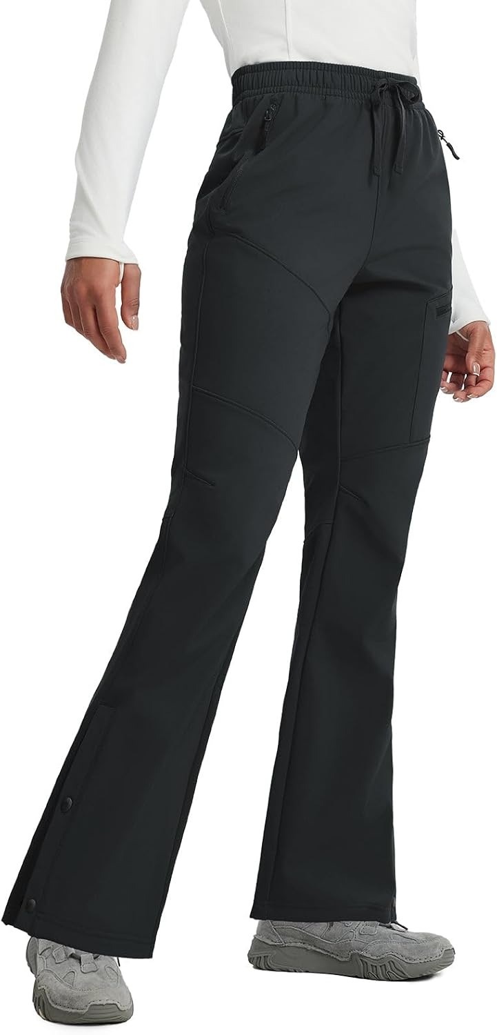 baleaf Women’s Waterproof Pants Hiking Snow Fleece Lined Pockets Thermal Warm Insulated Softshell Ski baleaf Women’s Waterproof Pants Hiking Snow Fleece Lined Pockets Thermal Warm Insulated Softshell Ski