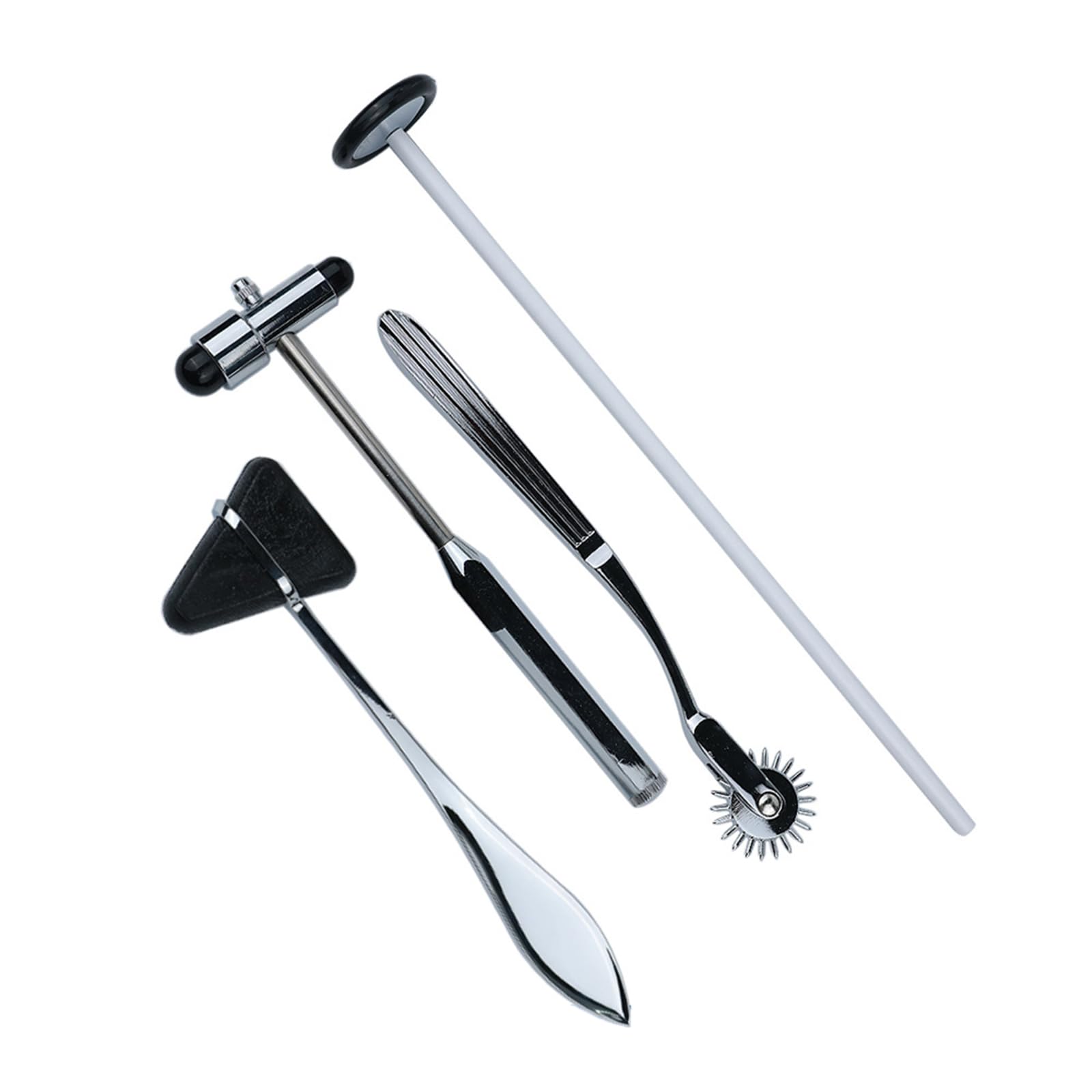 Set di martelli per test neurologici di accuratezza Set di martello di valutazione neurologica essenziale per l'ambiente di insegnamento Disegni ergonomici Strumento terapeutico