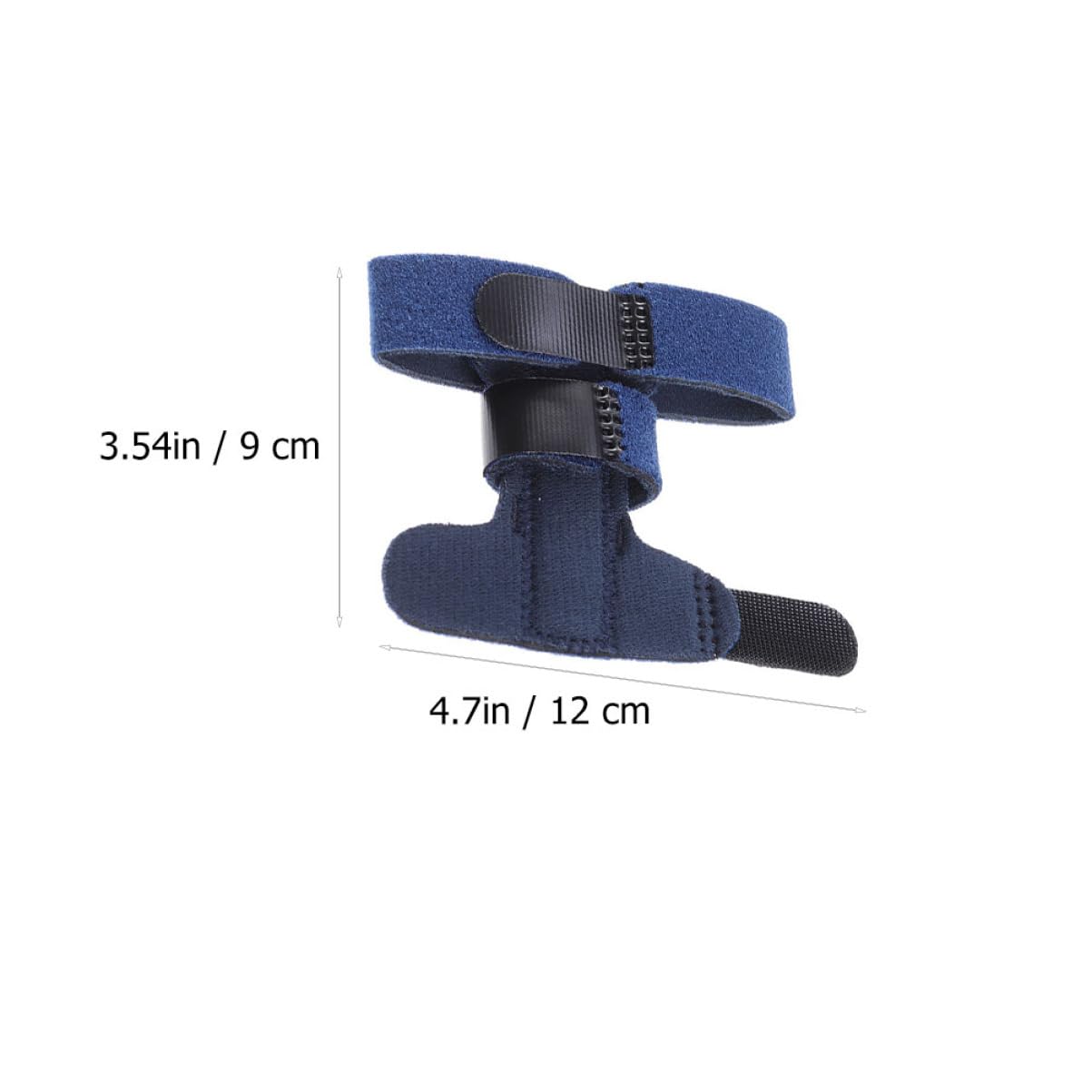 SEWOART 2pcs Strap Stabilizer Hand Splint Adjustable Stand Support Brace Splint Fixing Belt Ok Cloth and Strong Self-adhesive Cloth Blue