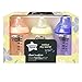 Tommee Tippee Closer to Nature Baby Bottles, Slow Flow Breast-Like Nipple with Anti-Colic Valve, 9oz, 3 Count, Colour My World Pacific - Pink.