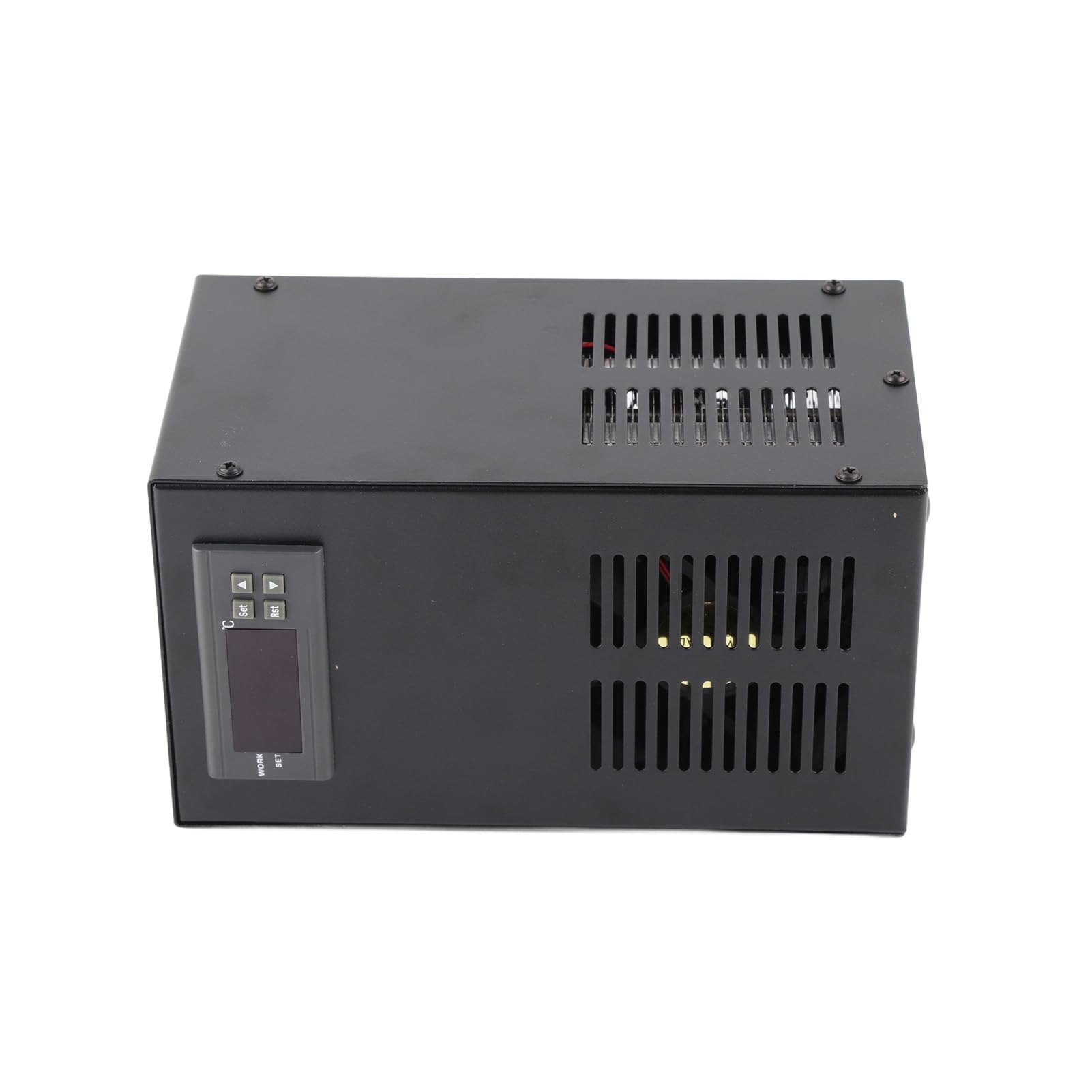 Enfriador de Acuario, de Refrigeración por Agua de 200 L/H, Enfriador Electrónico Silencioso para Pecera con Pantalla de Temperatura en Tiempo Real para Tanque de Agua Dulce y