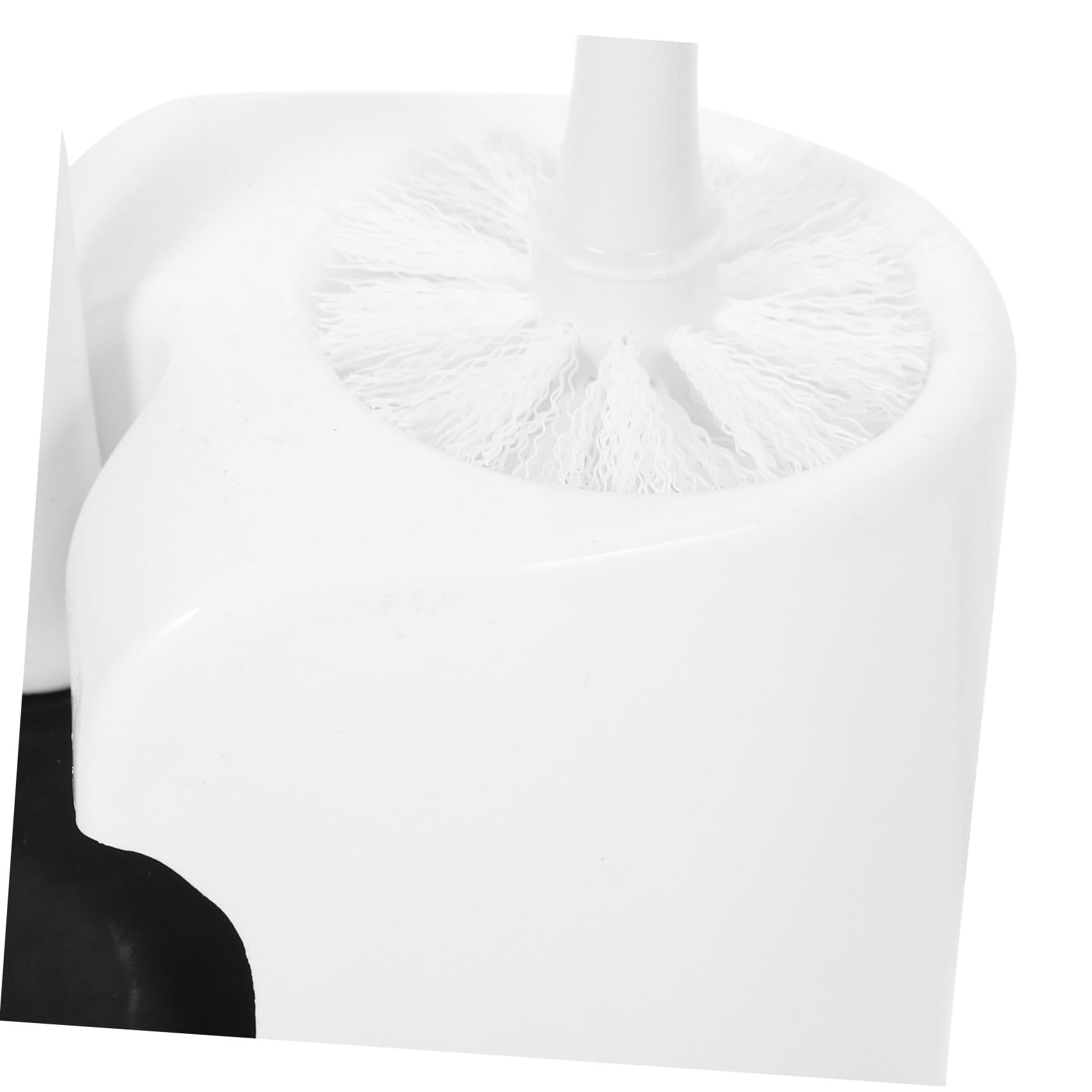 Alipis Juego de Escobilla de Inodoro Diseño Elegante y Funcional con Soporte y Émbolo en Abs y Goma para Limpieza Completa en Baño para Hogar