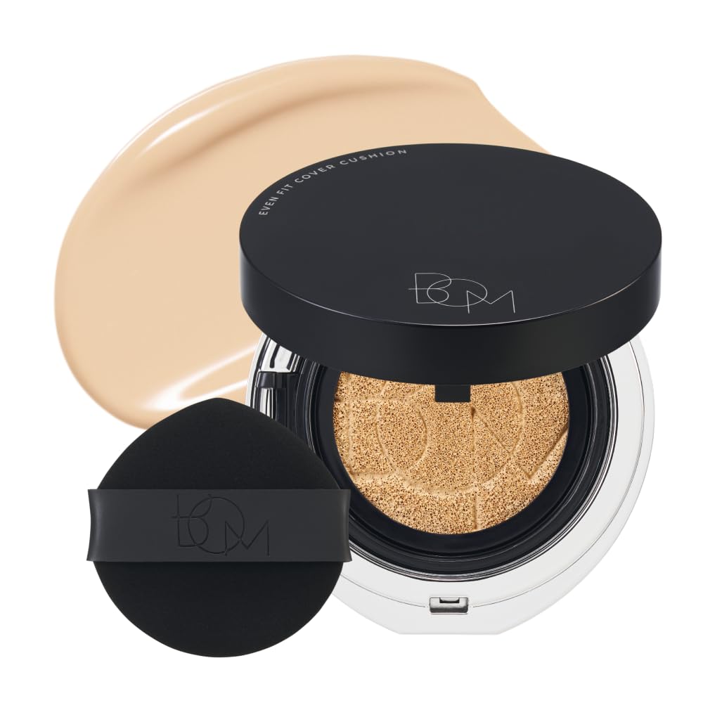 Amazon.com : BOM COSMETICS Even Fit Cover Cushion 19N Vanilla 15g