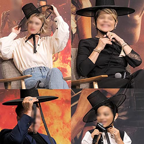 Korean Traditional HAT GAT Jeongjagwan Gwanmo Netflix Drama Kingdom Joseon Dynasty Costume Made in Korea4