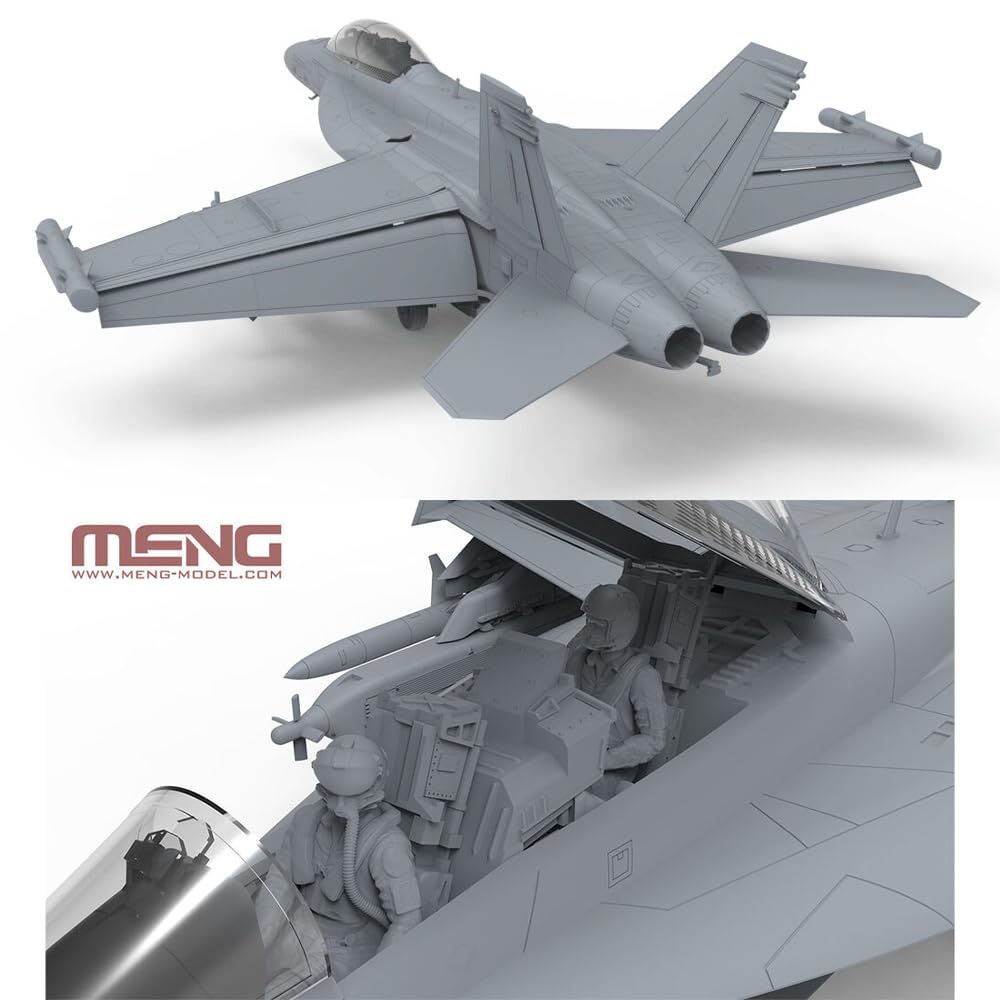 Meng - 1/48 Boeing EA-18 G Growler - Plastik-Modellbau - Maßstab: 1:48